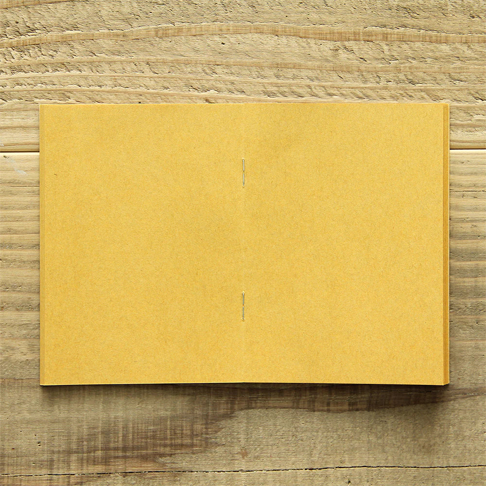 TRAVELER'S FACTORY Original Refill Kraft Yellow | Passport Size