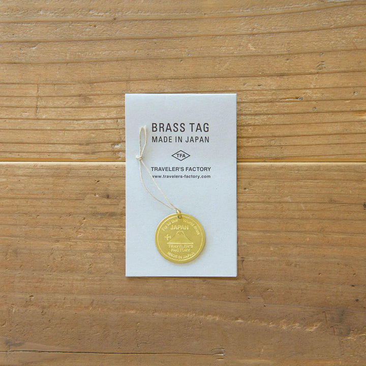 TRAVELER'S FACTORY Brass Tag Japan Trip