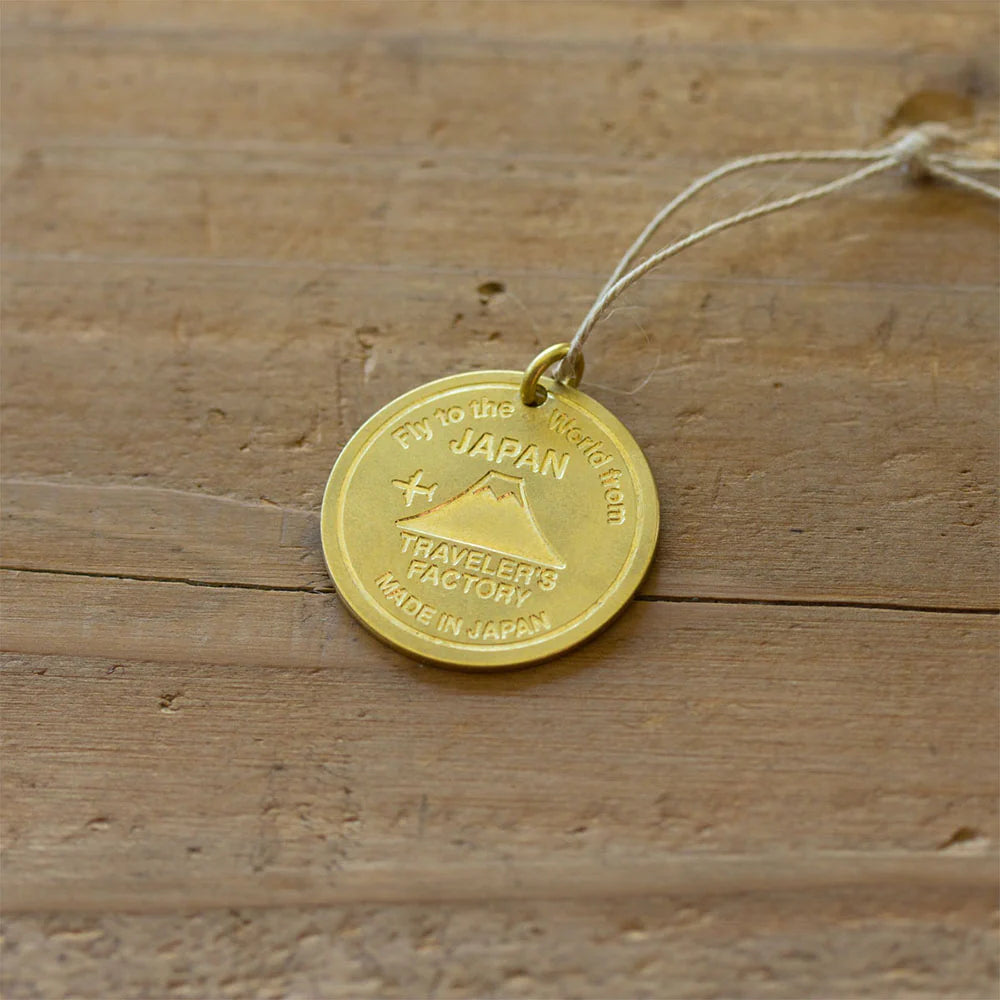 TRAVELER'S FACTORY Brass Tag Japan Trip