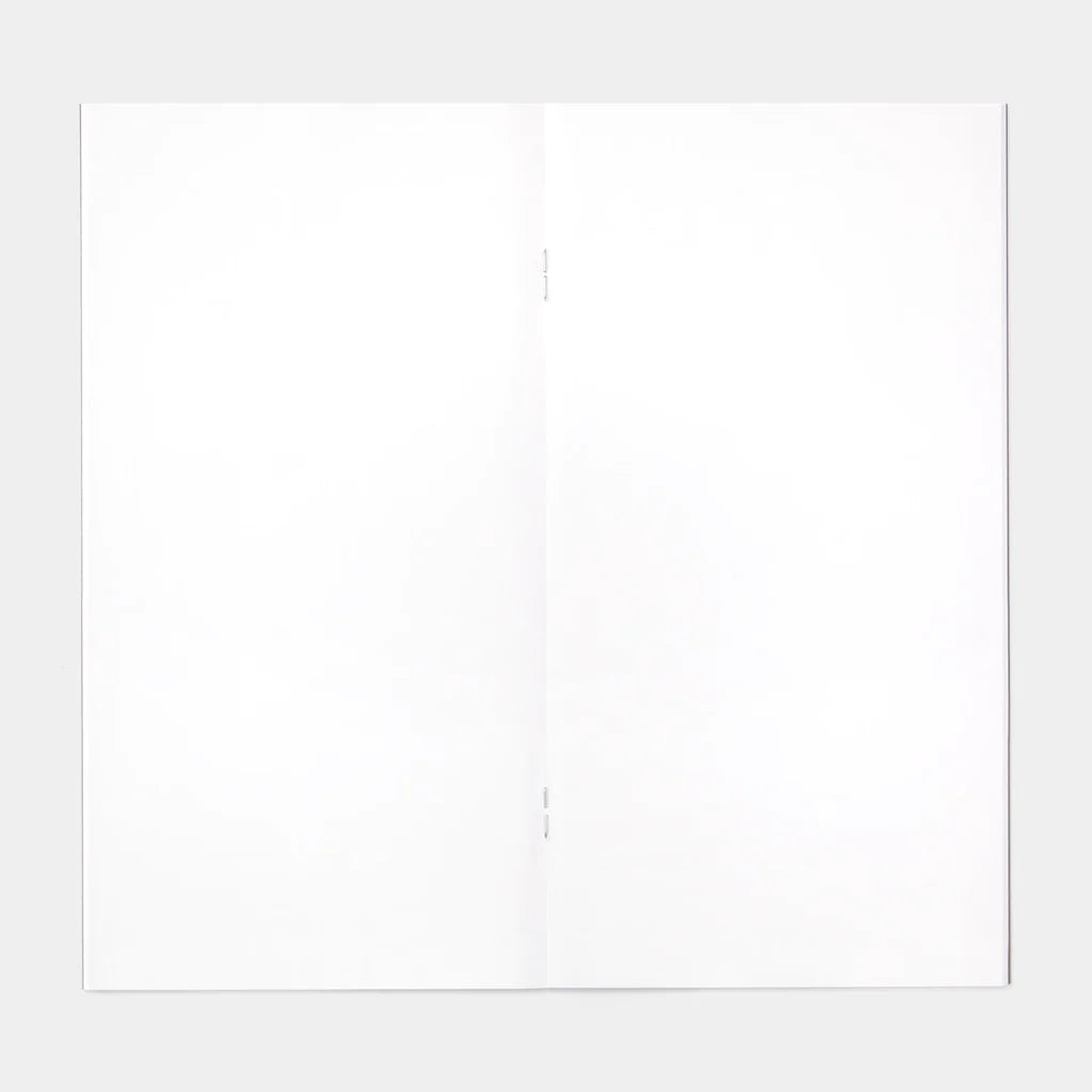 Traveler's Factory Short Trip Notebook | White Paper | Regular Size