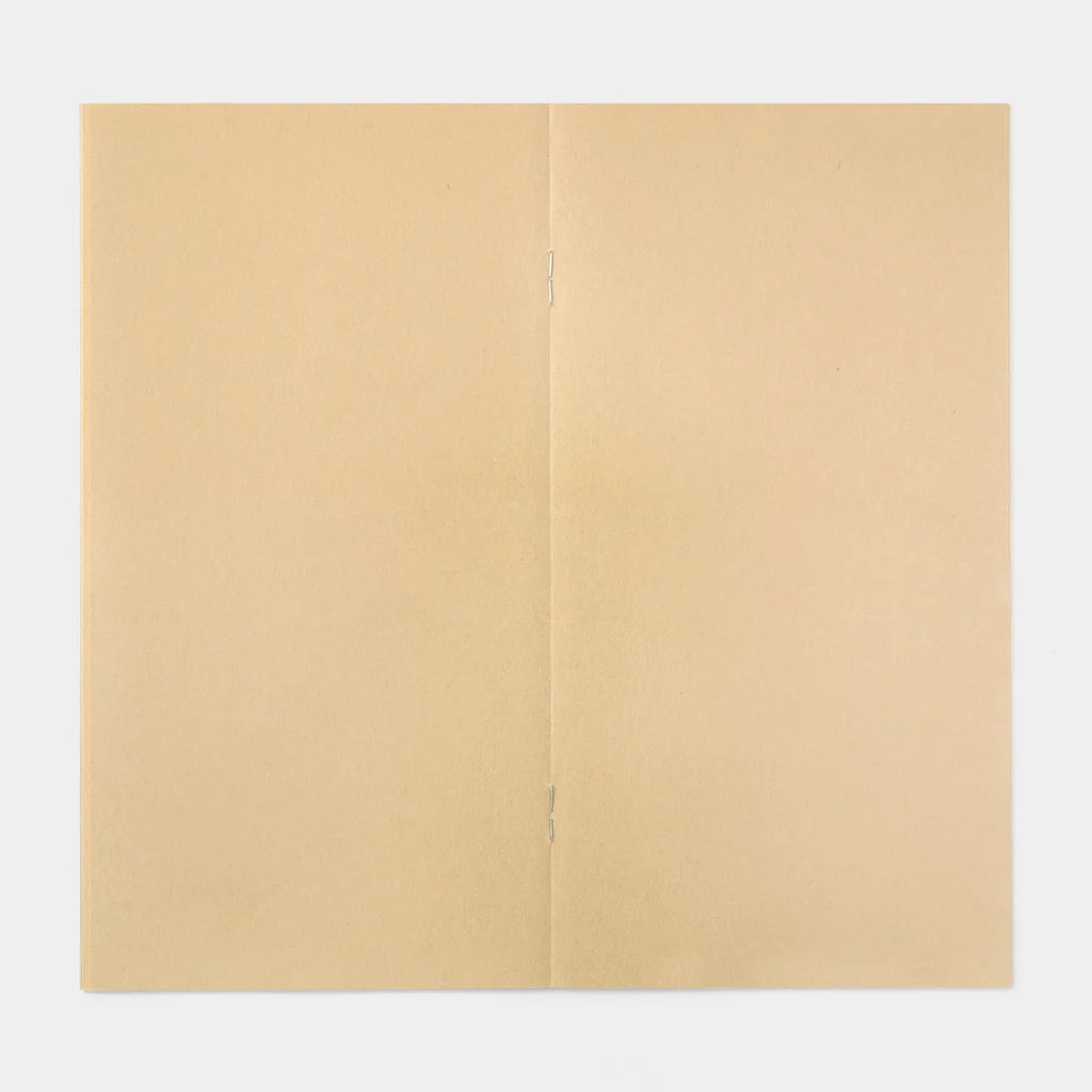 TRAVELER'S FACTORY Short Trip Notebook | Kraft Paper | Regular Size