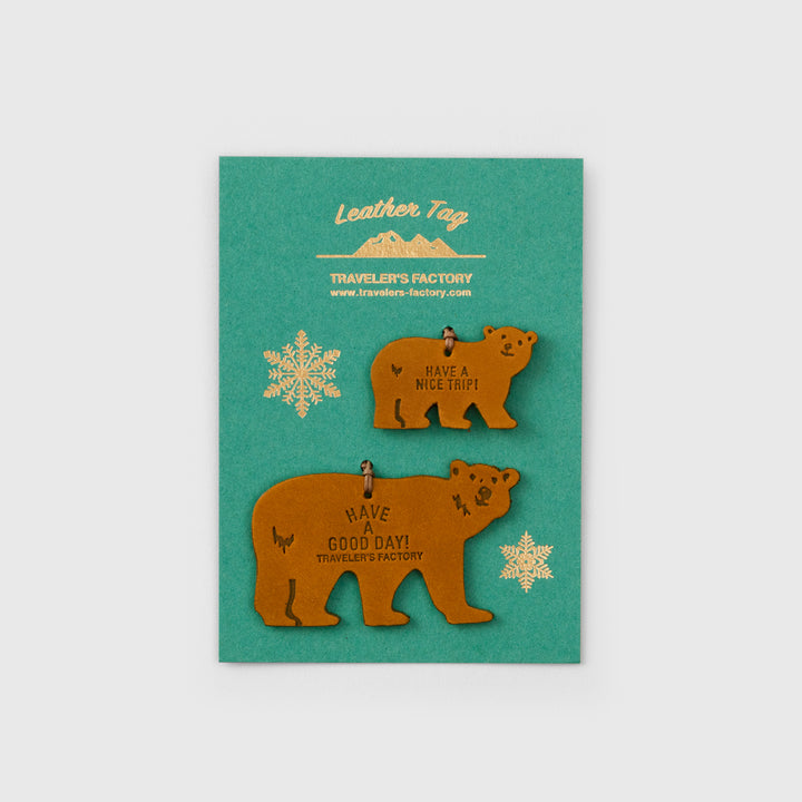 TRAVELER'S FACTORY Bear Leather Tag