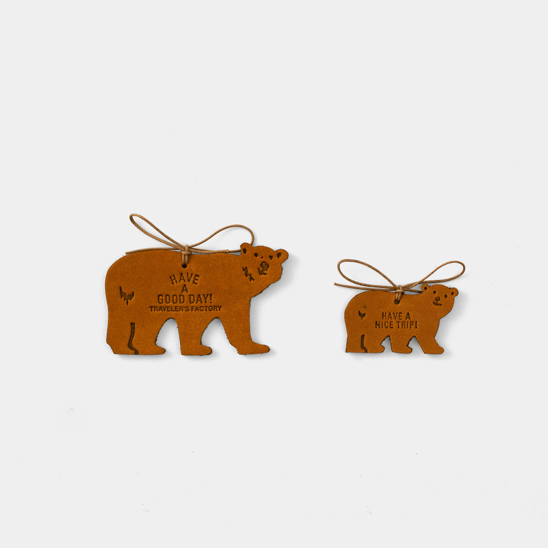Traveler's Factory Bear Leather Tag *