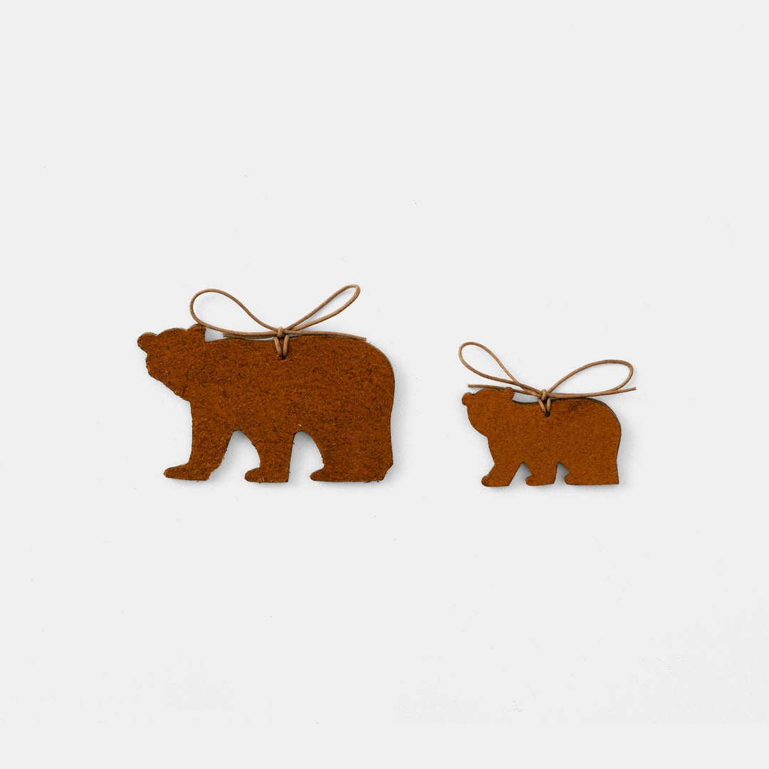 Traveler's Factory Bear Leather Tag *