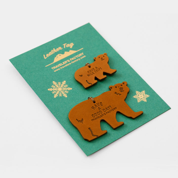 TRAVELER'S FACTORY Bear Leather Tag