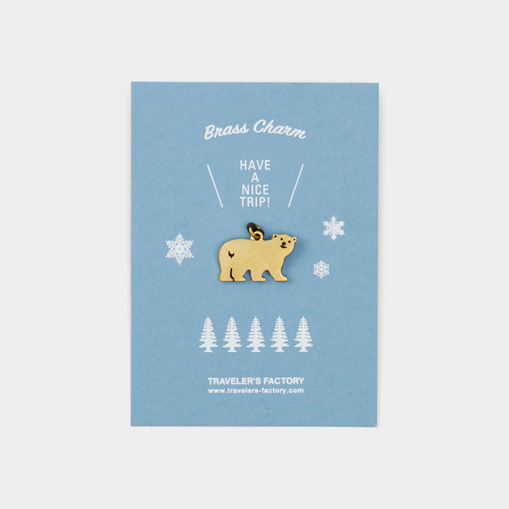 Traveler's Factory Little Bear Brass Charm *