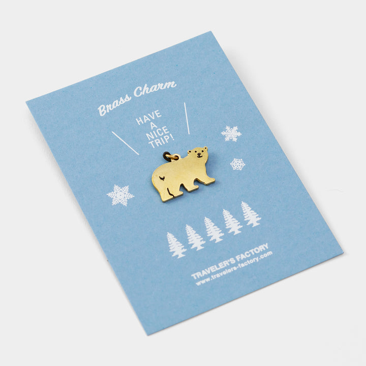 Traveler's Factory Little Bear Brass Charm *