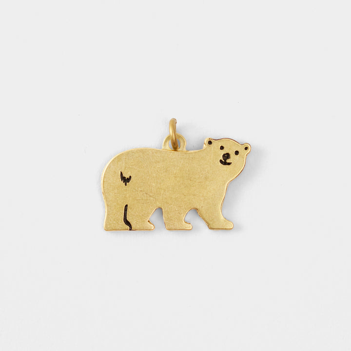 TRAVELER'S FACTORY Little Bear Brass Charm