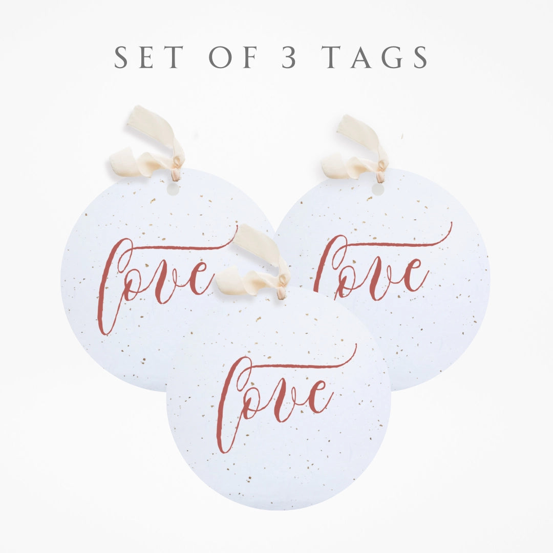 Love Plantable Seed Gift Tags | Set of 3