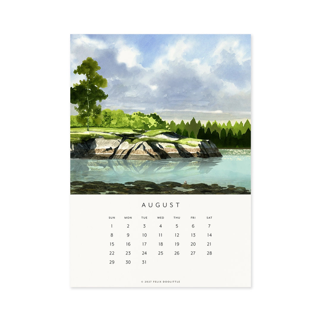 Drawn To Nature | 2027 Desk Calendar