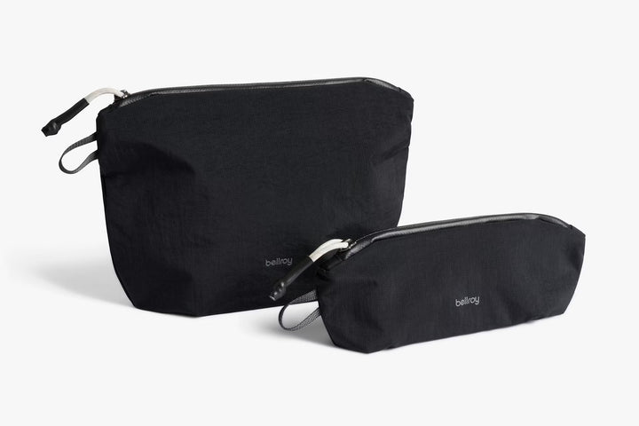 Lite Pouch Duo | Black | Lightweight Pencil Case and Carryall
