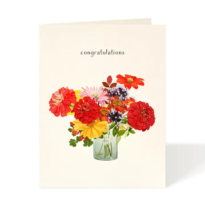 Vibrant Blooms | Greeting Card
