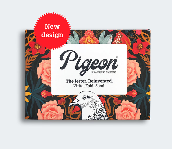 Bright & Beautiful Pigeons Folded Origami Lettering Set