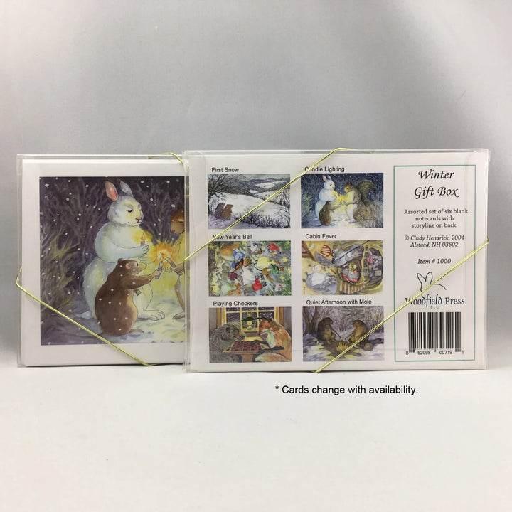 Winter Greeting Cards | 6 Card Set