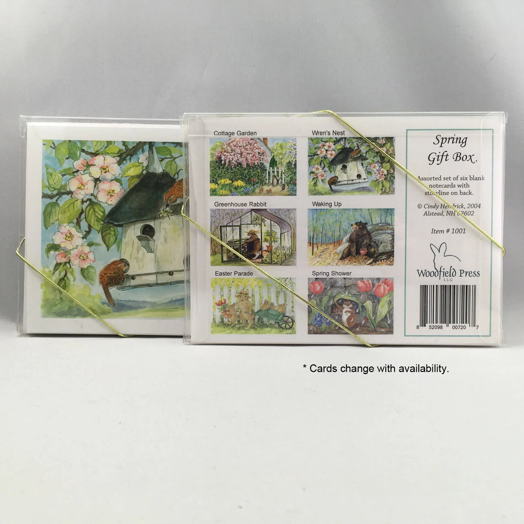 Spring Greeting Cards | 6 Card Set