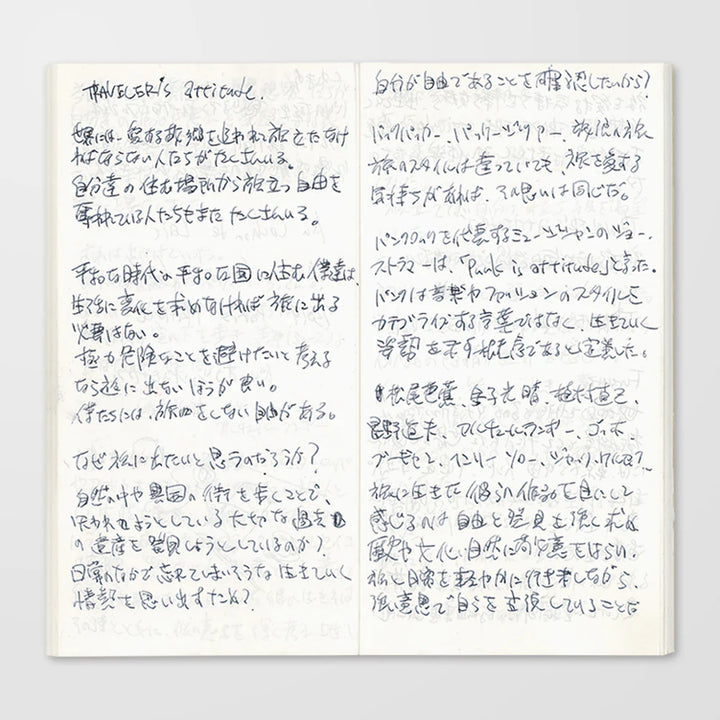 TRAVELER'S notebook 013 Lightweight Paper Notebook | Regular Size
