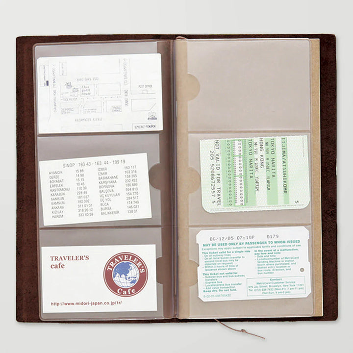 Traveler's Notebook 007 Card File | Regular Size