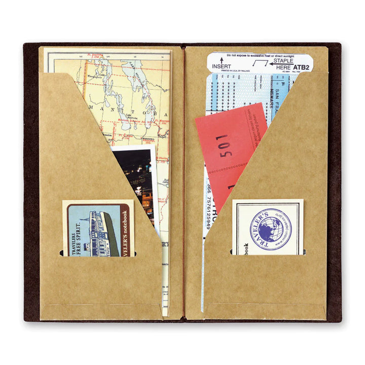 TRAVELER'S notebook 020 Kraft Paper Folder | Regular Size