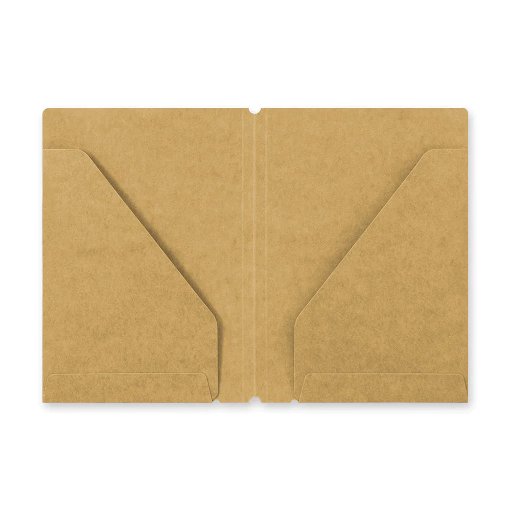 TRAVELER'S notebook 010 Kraft Paper Folder | Passport Size