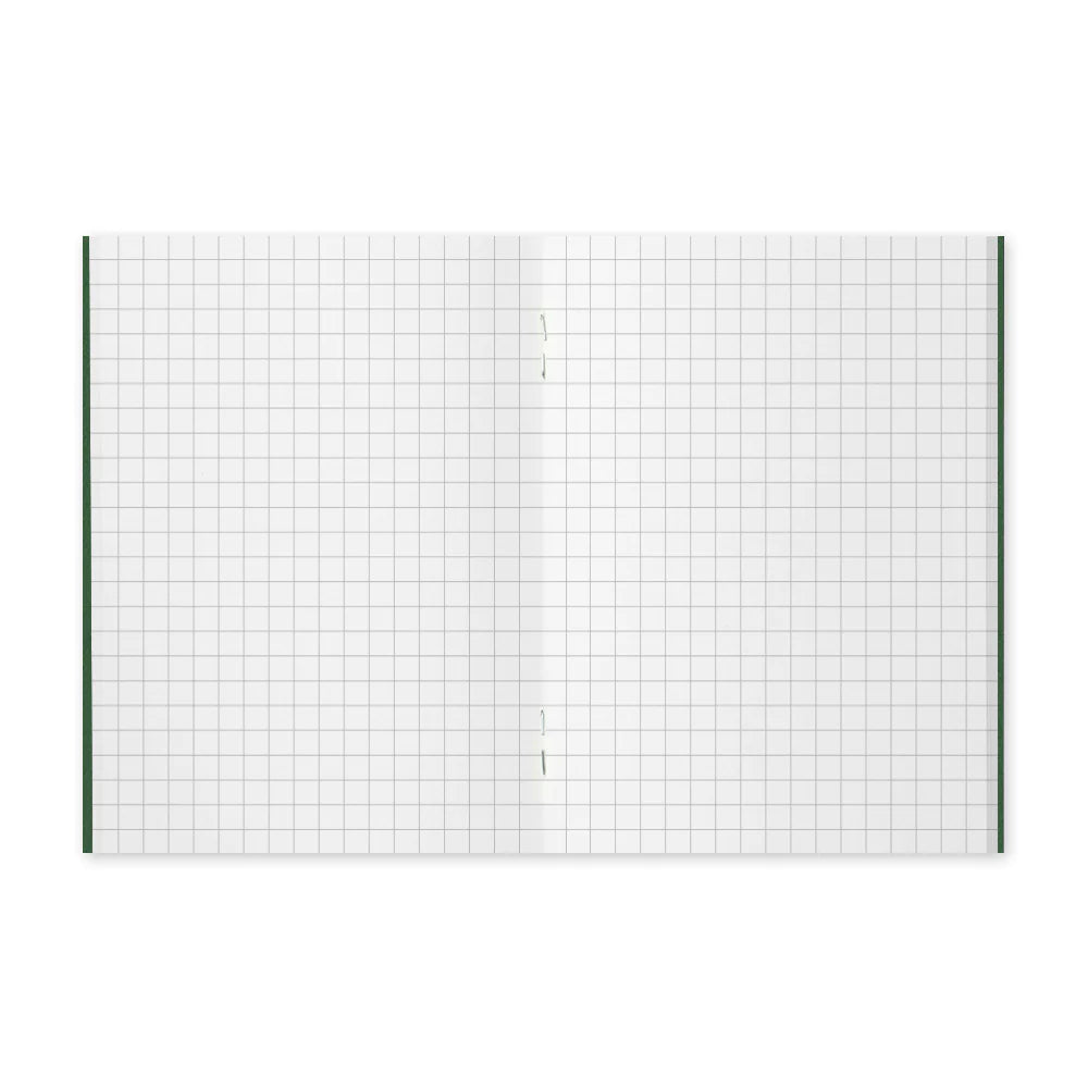 Traveler's Notebook 002 Grid Notebook | Passport Size