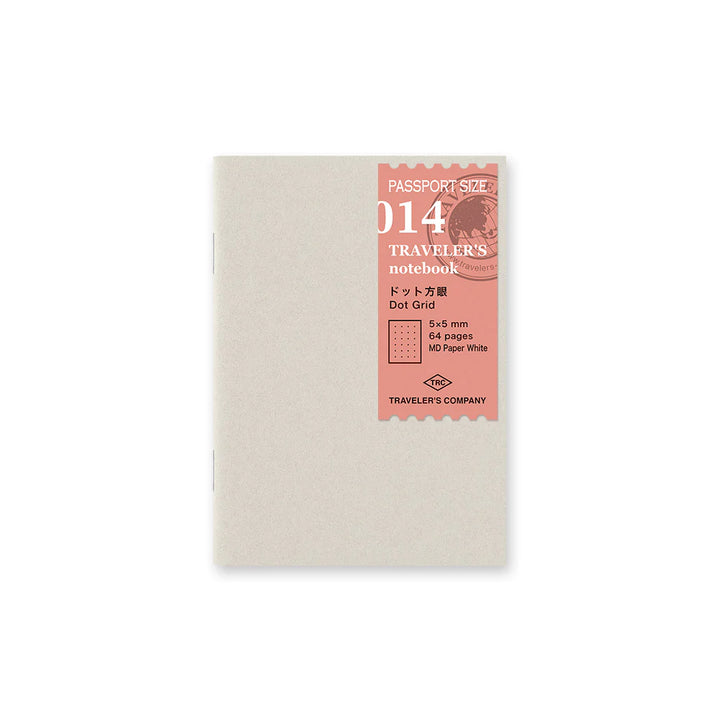 TRAVELER'S notebook 014 Dot Grid Notebook | Passport Size