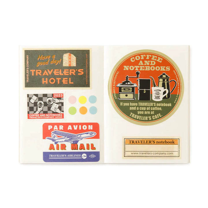 Traveler's Notebook 017 Sticker Release Paper | Passport Size