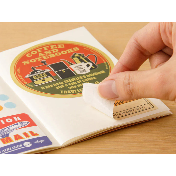 Traveler's Notebook 017 Sticker Release Paper | Passport Size