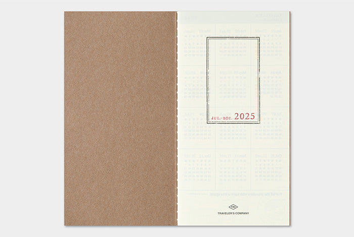 2025 Traveler's Weekly and Memo Planner | Regular Size