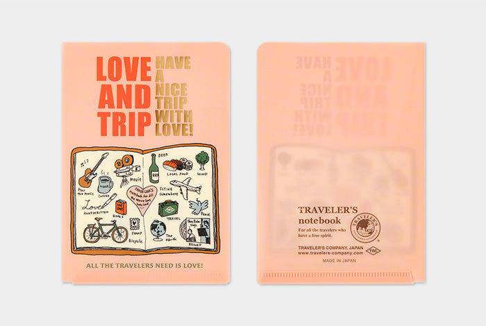 TRAVELER'S notebook Clear Folder | Passport Size | 2025 Edition