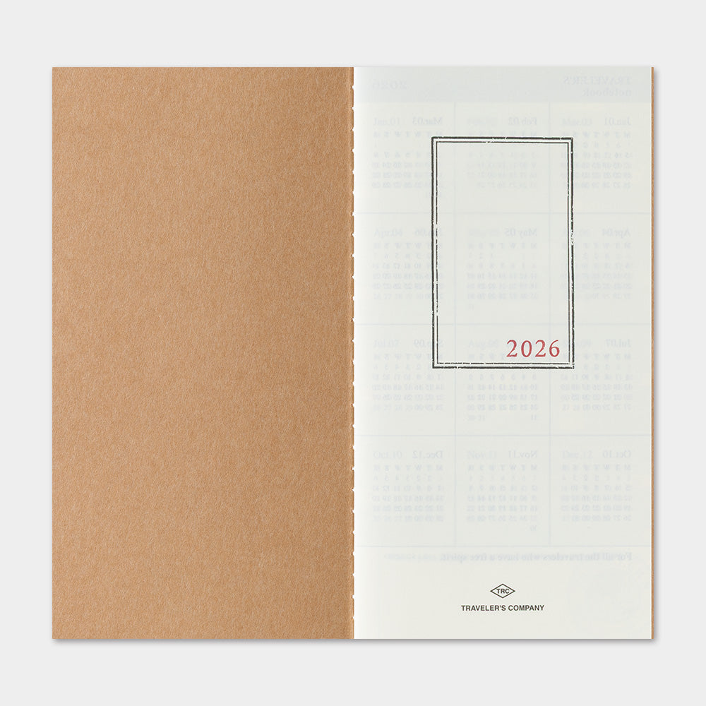 2026 Traveler's Monthly Planner | Regular Size