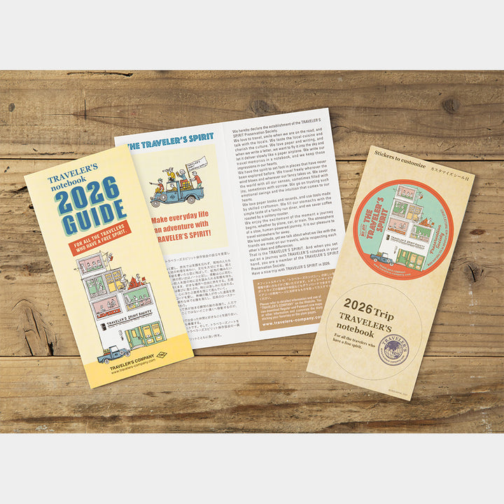2026 Traveler's Monthly Planner | Regular Size