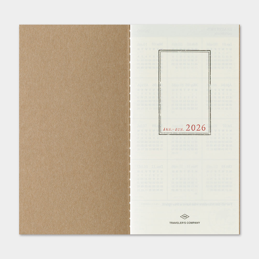 2026 Traveler's Weekly and Memo Planner | Regular Size