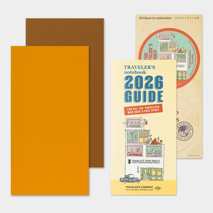2026 Traveler's Weekly Vertical Planner | Regular Size