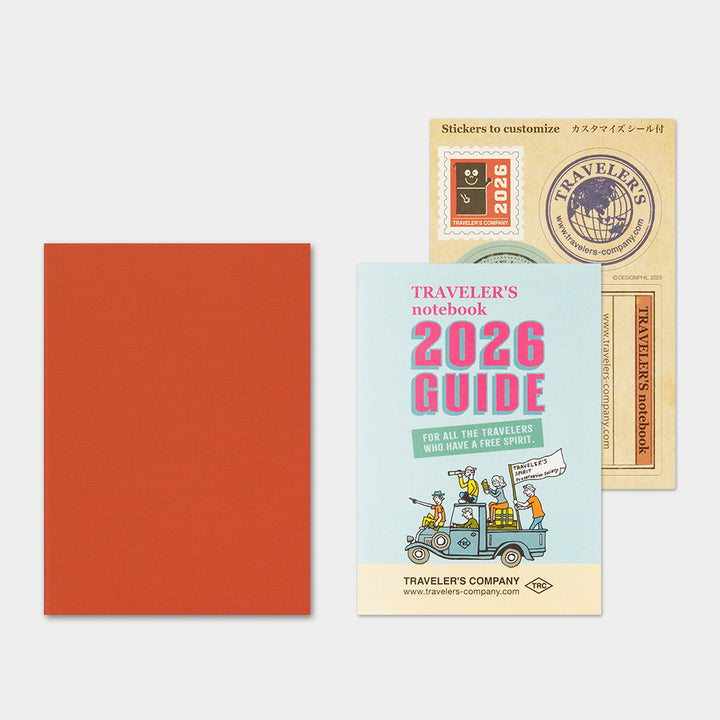 2026 Traveler's Monthly Planner | Passport Size