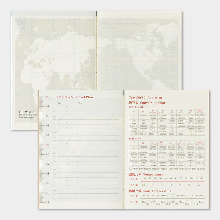 2026 Traveler's Monthly Planner | Passport Size