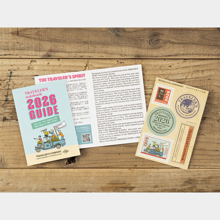 2026 Traveler's Monthly Planner | Passport Size