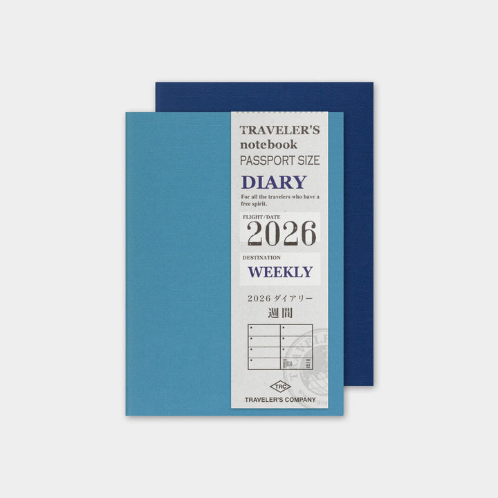 2026 Traveler's Weekly Planner | Passport Size