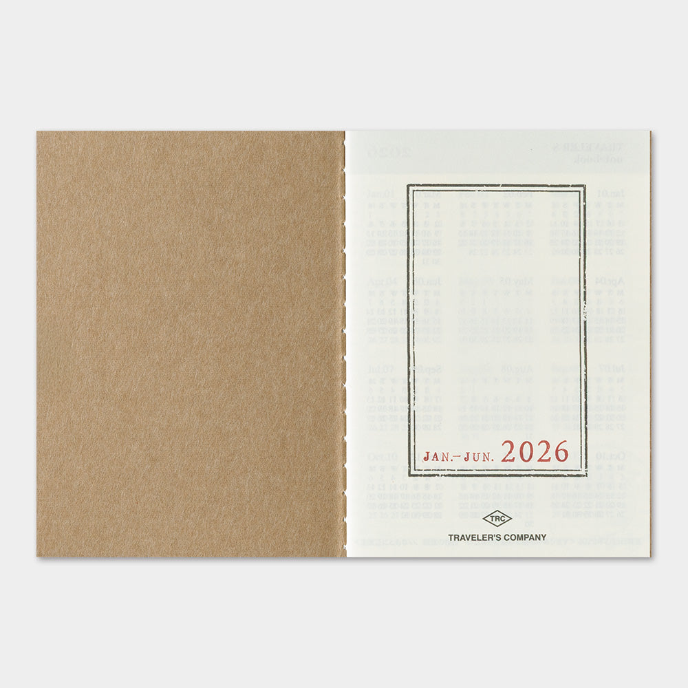 2026 Traveler's Weekly Planner | Passport Size