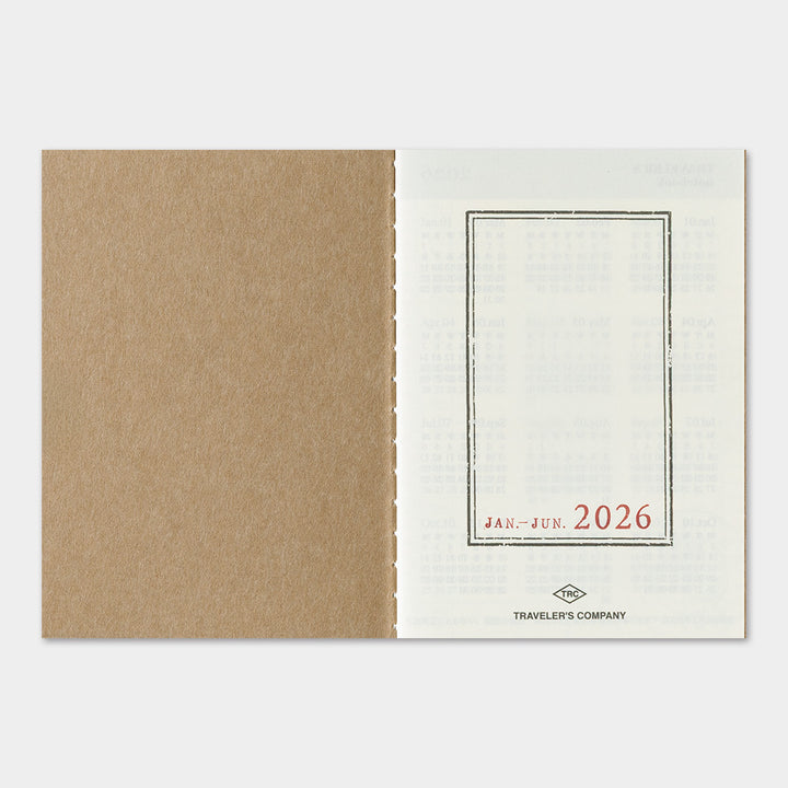 2026 Traveler's Weekly Planner | Passport Size