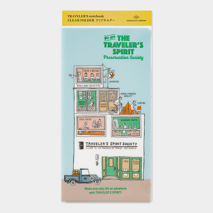 TRAVELER'S notebook Clear Folder | Regular Size | 2026 Edition