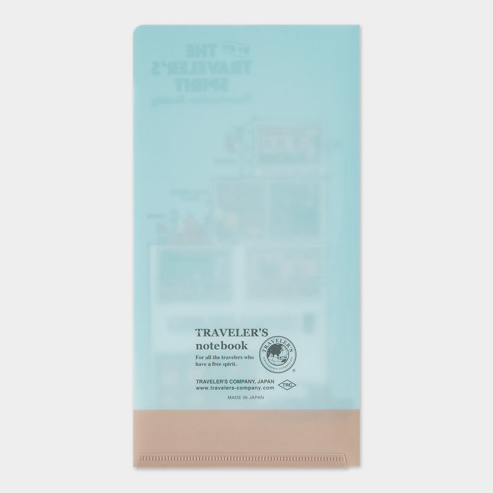TRAVELER'S notebook Clear Folder | Regular Size | 2026 Edition