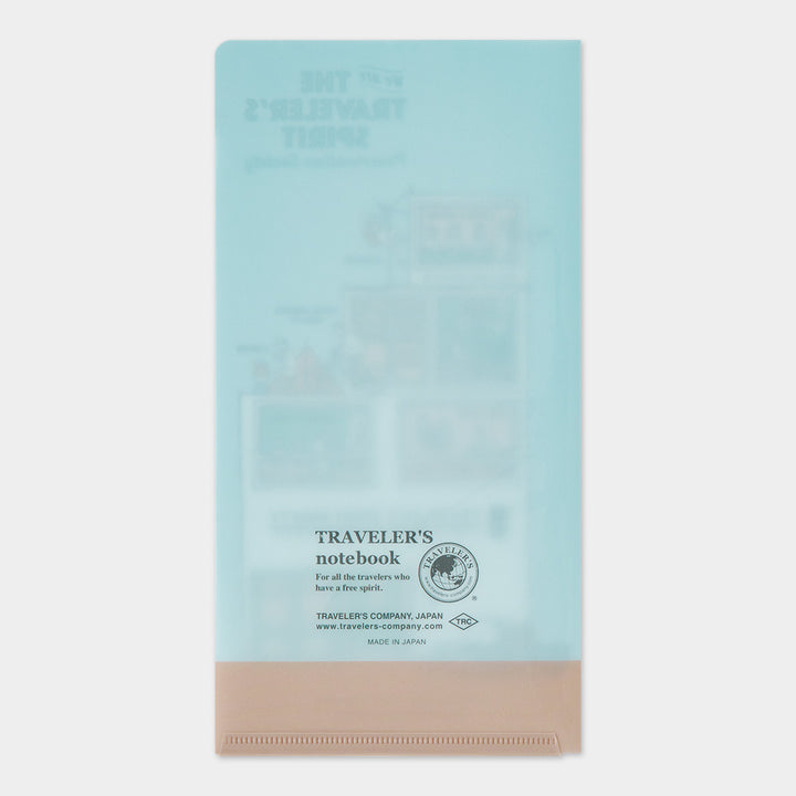 TRAVELER'S notebook Clear Folder | Regular Size | 2026 Edition