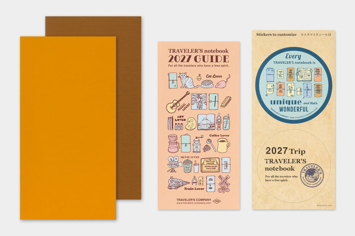2027 Traveler's Weekly Vertical Planner | Regular Size
