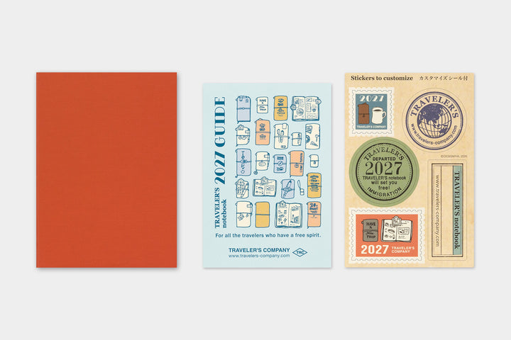 2027 Traveler's Monthly Planner | Passport Size