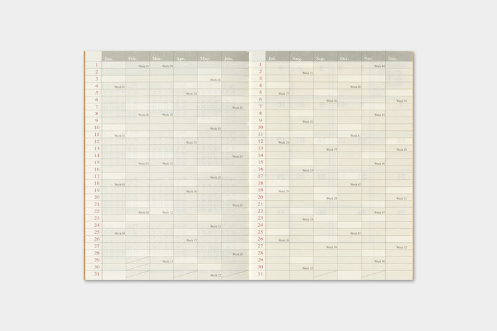 2027 Traveler's Monthly Planner | Passport Size