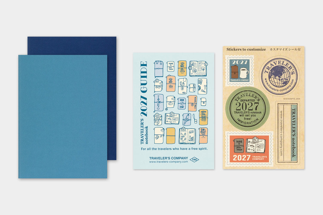 2027 Traveler's Weekly Planner | Passport Size