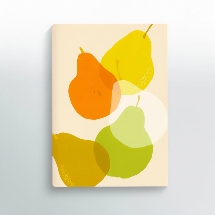 In Season Pears Poires De Martigny Dot Grid Notebook