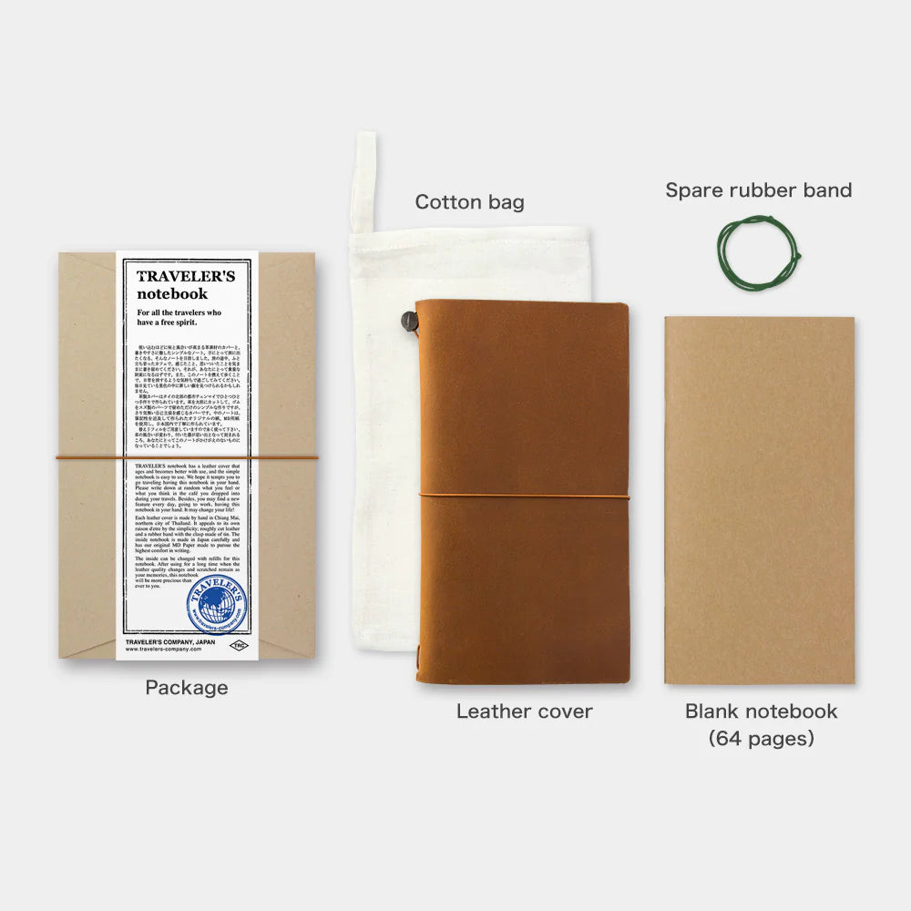 Traveler’s Notebook | Regular | Camel