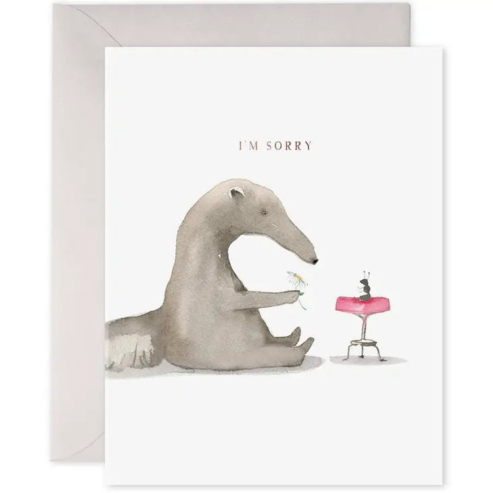 Anteater Sorry | Greeting Card