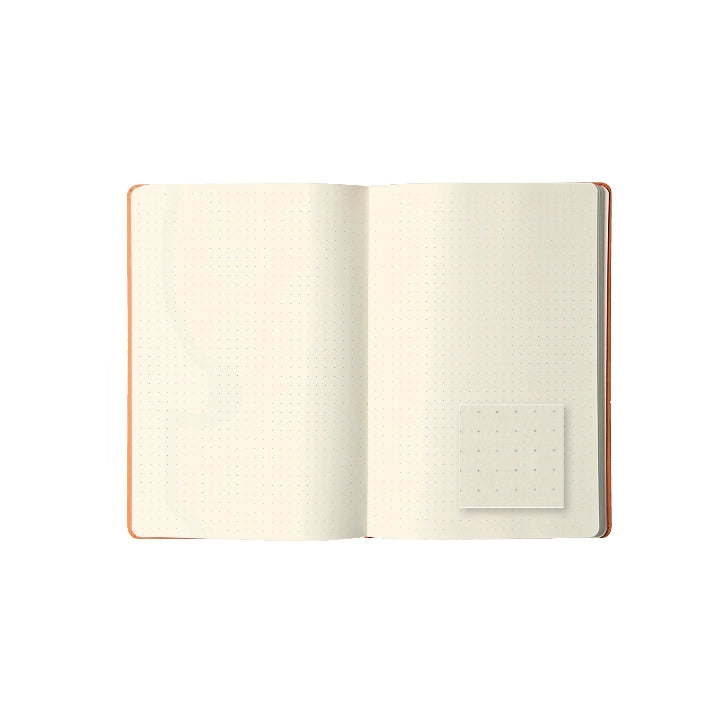 Orange Rhodia Premium Webnotebook | Dot Grid
